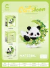 8971: Before the flowering month-Panda 428pcs