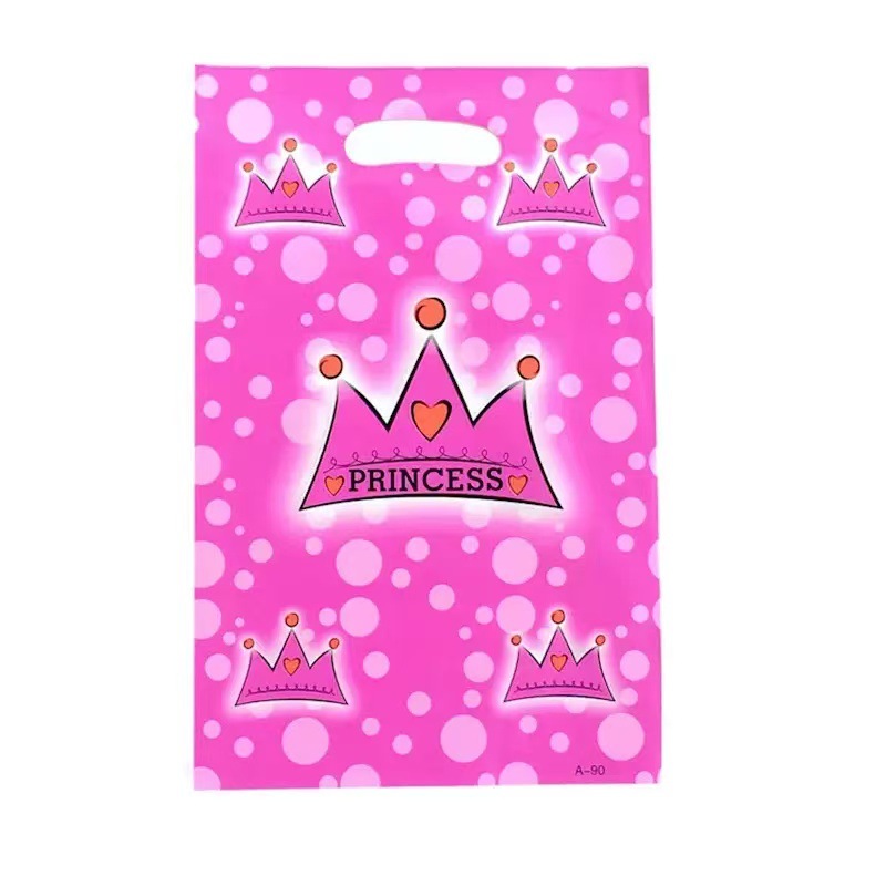 Bolsa de regalo 10 piezas-Corona de princesa rosa