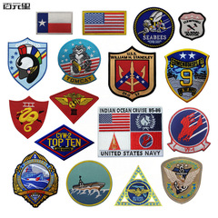 Taifeng TOP GUN Top Gun 2 flight leather jacket complete set embroidered cloth Velcro morale patch
