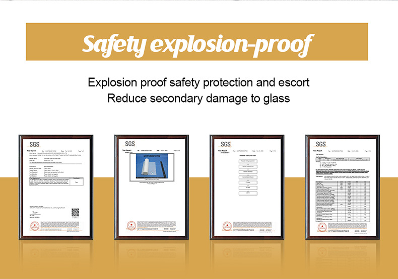 Amazon Cross-Border Best-Selling Car Heat-Insulating Solar Film High-Transparency High-Definition Explosion-Proof Heat-Insulating Film Glass Window Film
