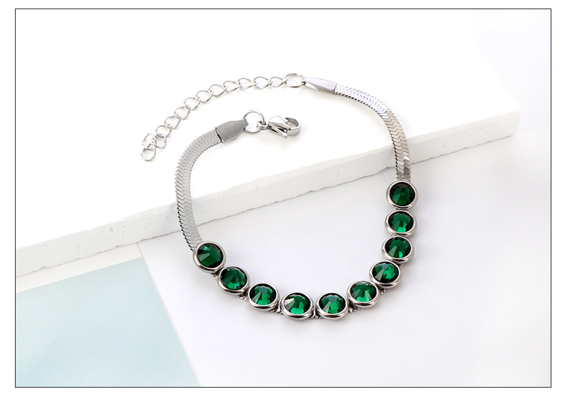 Fashion Eye Stainless Steel Plating Bracelets 1 Piece