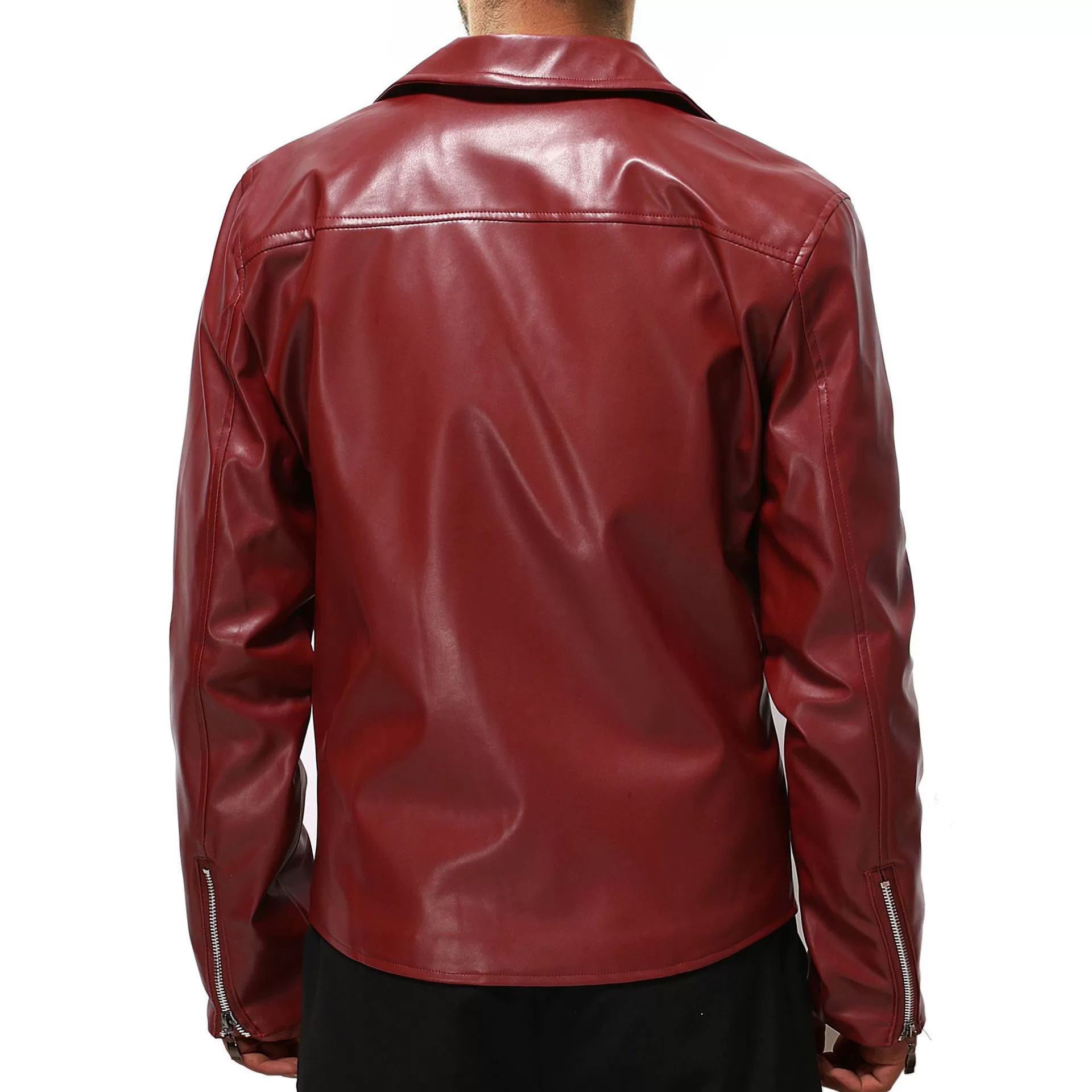Trend autumn jacket with zipper, plus size