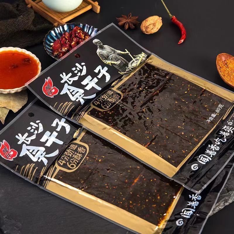 1월 신상품】페이왕 매운두부스틱 80g 어린시절 학교 간식 매운스틱 매운칩 후난 특산품 다양한 사이즈