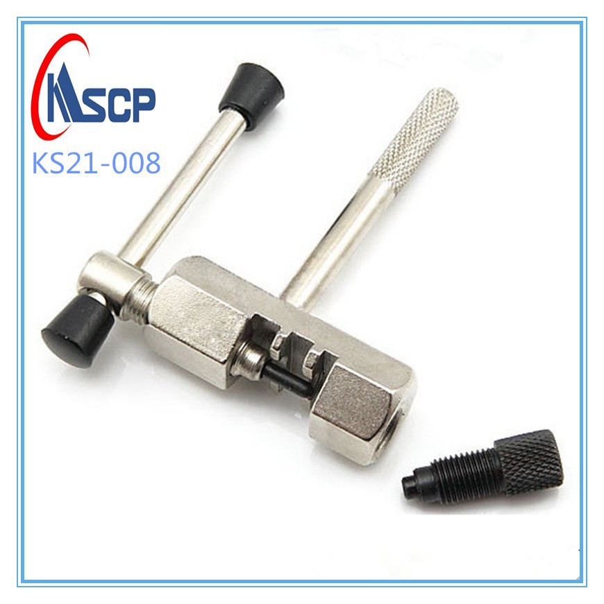 Cortador de cadena de bicicleta de montaña cadena ajustable desmontaje mantenimiento cadena cortador cadena herramienta todo interruptor de cadena de acero