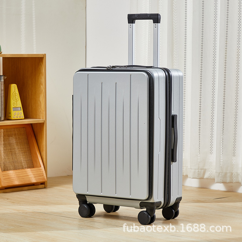 Maleta de viaje multifuncional personalizada al por mayor, maleta de mano para estudiantes de 20 pulgadas, maleta de viaje para hombre, maleta con ruedas de gran capacidad de 26 pulgadas.