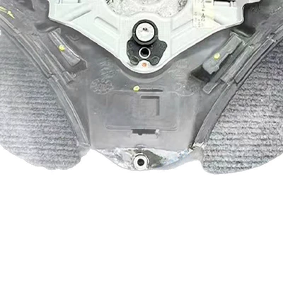 suede material, Steering wheel
