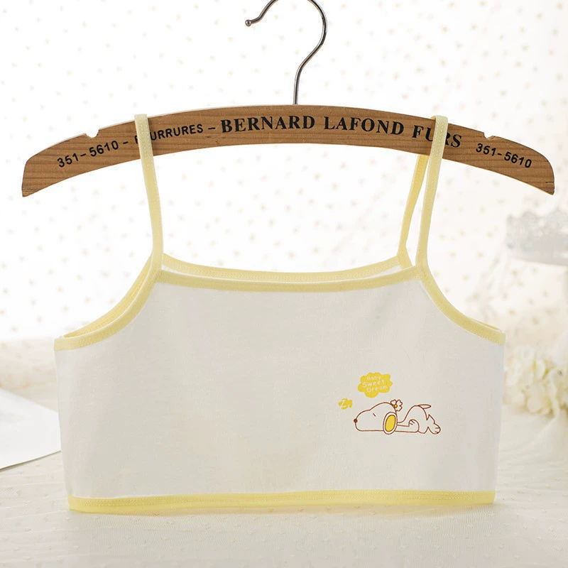 Bra top, comfortable underwear for elementary school students, breathable tube top, for secondary school