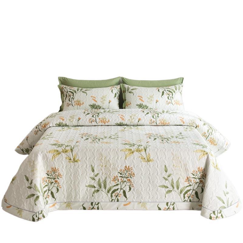 cubierta de cama de algodón intercalado de alta densidad, cubierta de cama de algodón intercalado de cuatro estaciones, cubierta de cama de quilting multifuncional