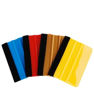 Decal large square scraper invisible car stickers double-sided scraping car film tools plastic square hard material scraper
