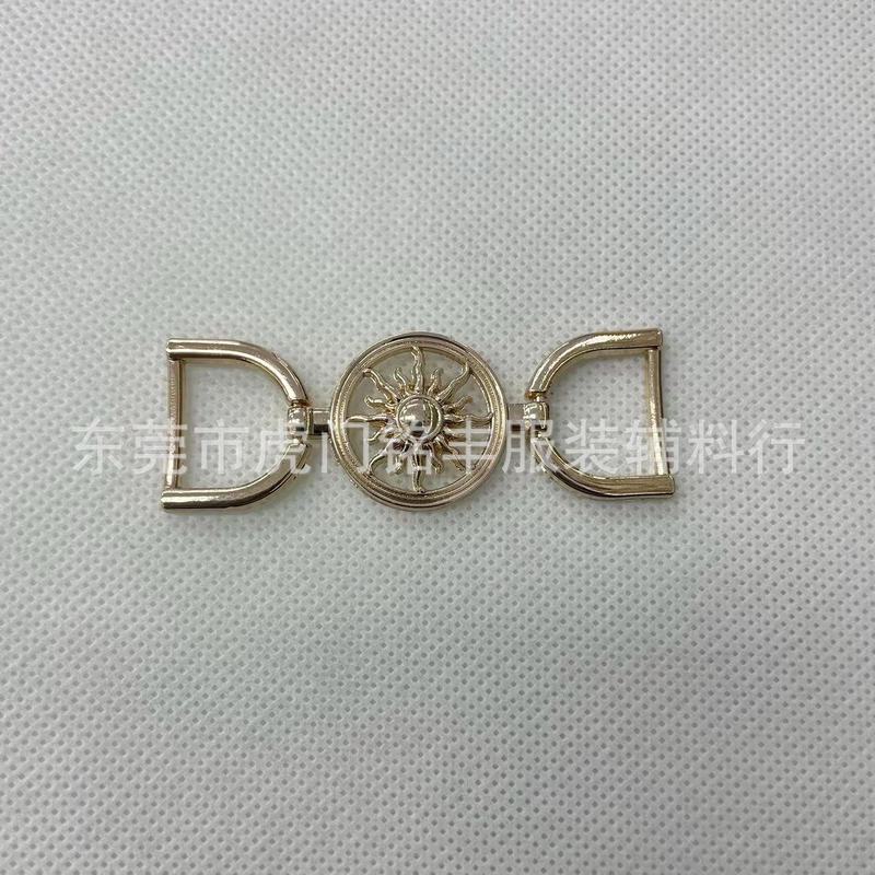 新しいファッションシンプルな金属ウエスト服バッグ靴diy服アクセサリー|undefined