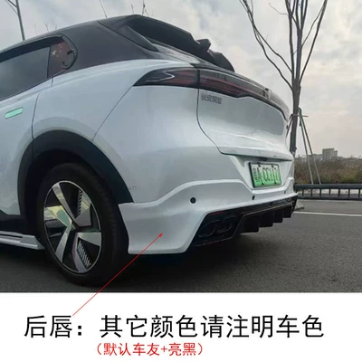 front and rear body kit, Big Surrounded - rear-lip-please-specify-the-car-color-for-paint-application-dark-blue-car-s05