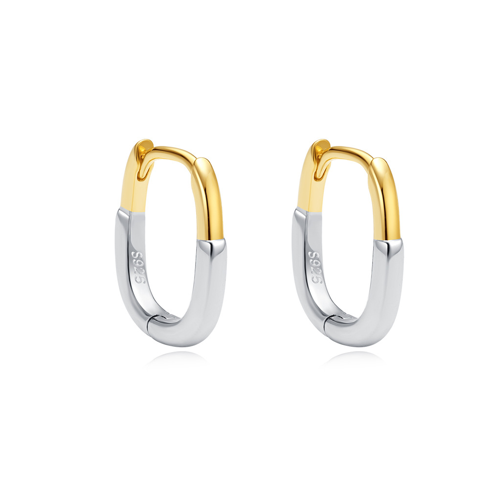 1g Weight 925 Sterling Silver Ear Needle Material Earrings Classification 1 Pair Quantity Daily Occasion 925 Sterling Silver Material Geometric Pattern All Seasons Season Women's Gender Mixed Metal Design Simple Style, IG Style Style 1 Pair 925 Sterling Silver 925 Sterling Silver Earrings Geometric Earrings 16