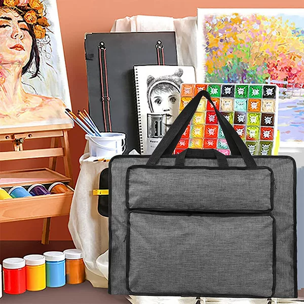 Manufacturer Customized Large Artist Portable Bag A2 Drawing Board Bag Waterproof Sketch Bag 4K Art Briefcase