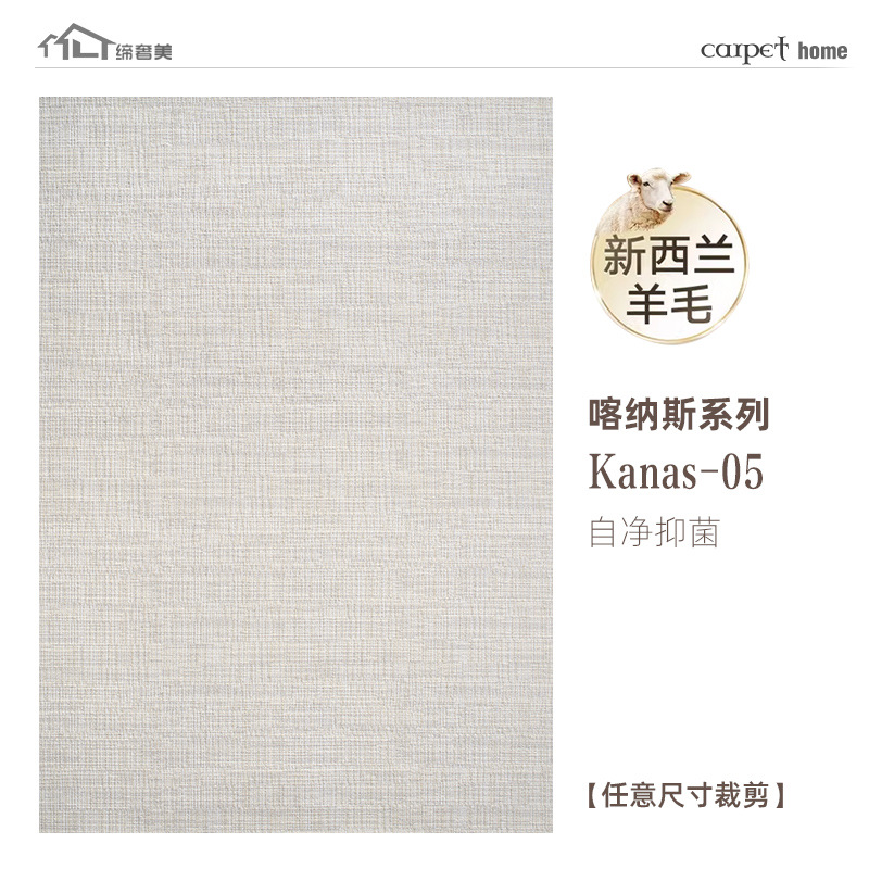 Fábrica de fuente de lana alfombra doméstica sala de estar sofá mesa de té mantas antisucias fáciles de cuidar mantas de cama personalizadas