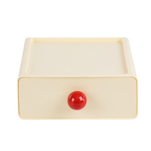 The dopamine storage box can stack multiple layers, large-capacity shelf storage box, drawer-style desktop storage organizer.