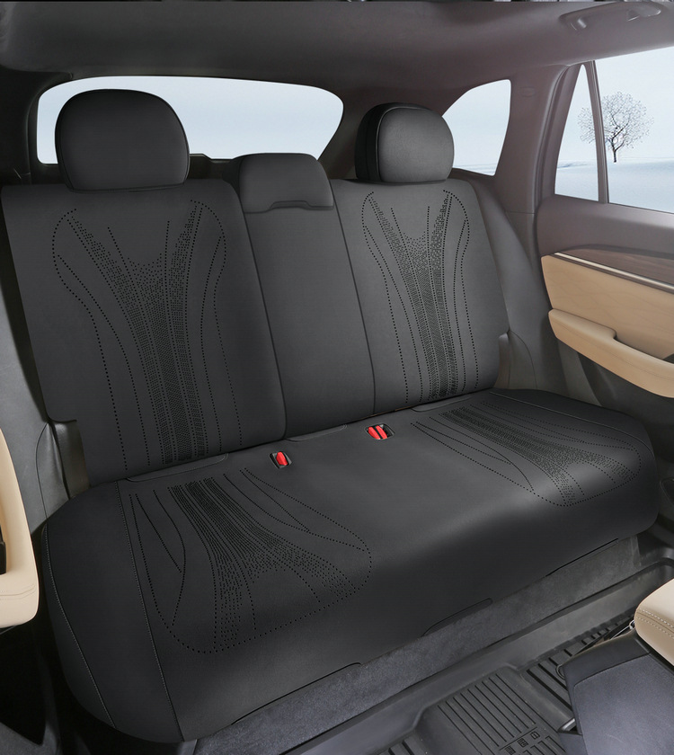2026 Geely Xingyue L Saddle Pad Seat Cover Half-Cover Oriental Obsidian Seat Cover Suede Car Seat Cushion for All Seasons