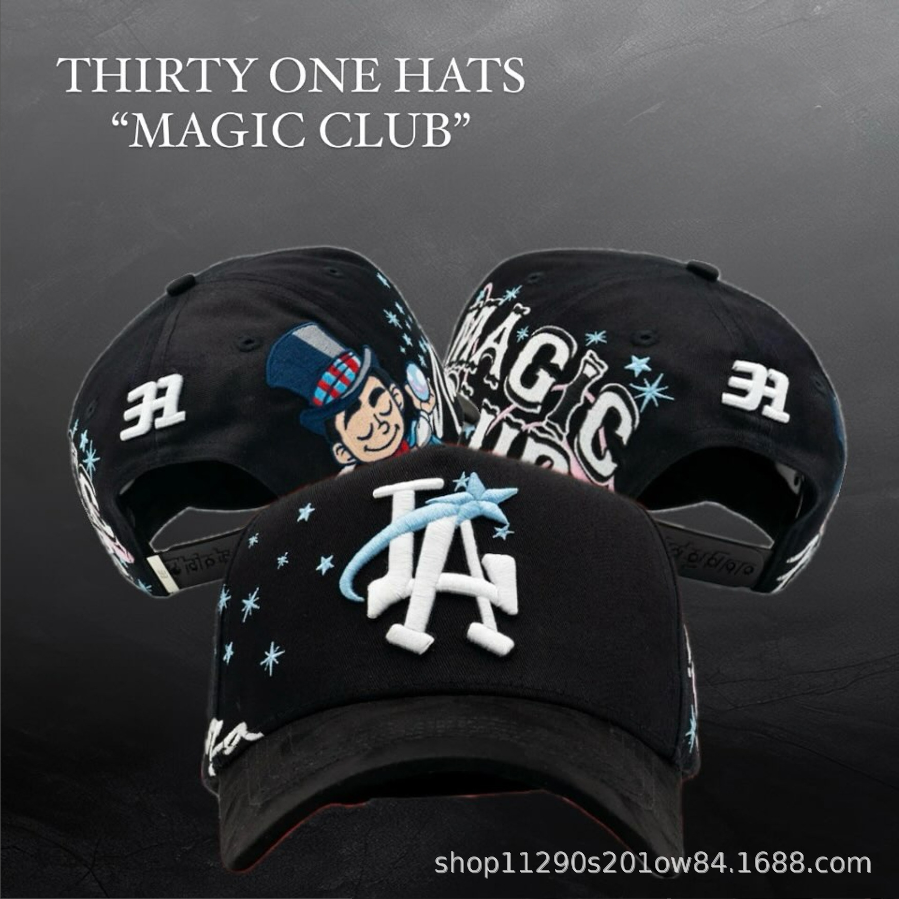 2025 explosión spot DANDY moda hip-hop tendencia gorra gorra de béisbol ajustable comercio exterior transfronterizo al por mayor