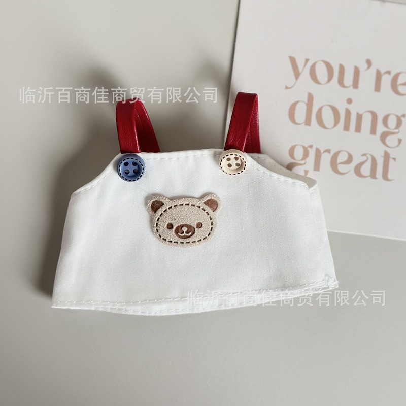 掌门狗 labubu 公仔背带裤娃娃10厘米娃娃雪莉玫娃衣玩偶衣服配饰|undefined
