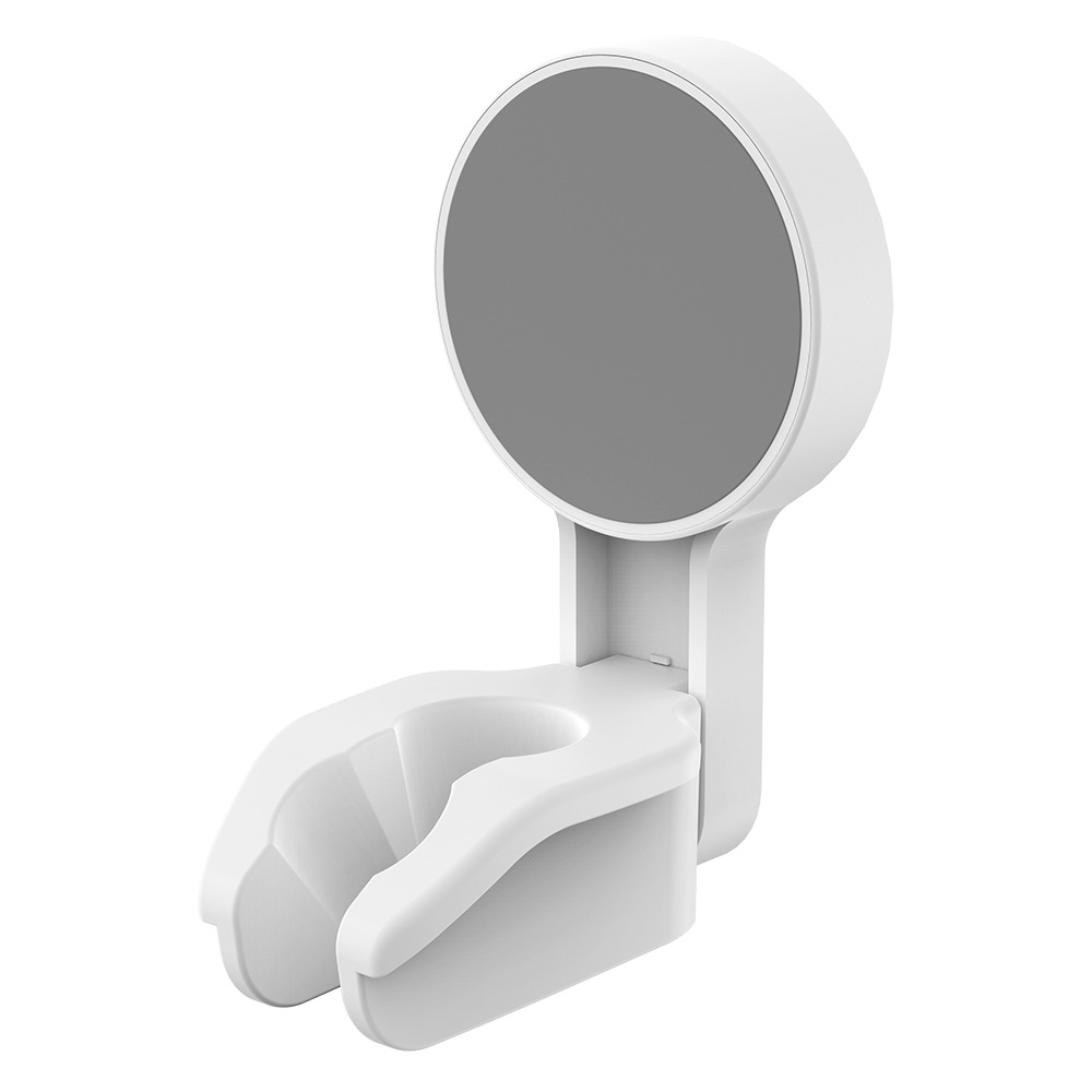 Hogar ventosa soporte de ducha base de ducha boquilla de ducha base de ducha sin clavos titular de vino de flores sin pegamento