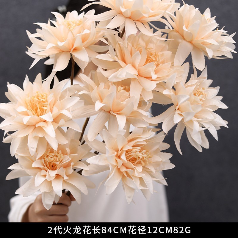 香槟色仿真花婚礼婚庆场地场景布置道具结婚装饰花艺花材假花批发|undefined