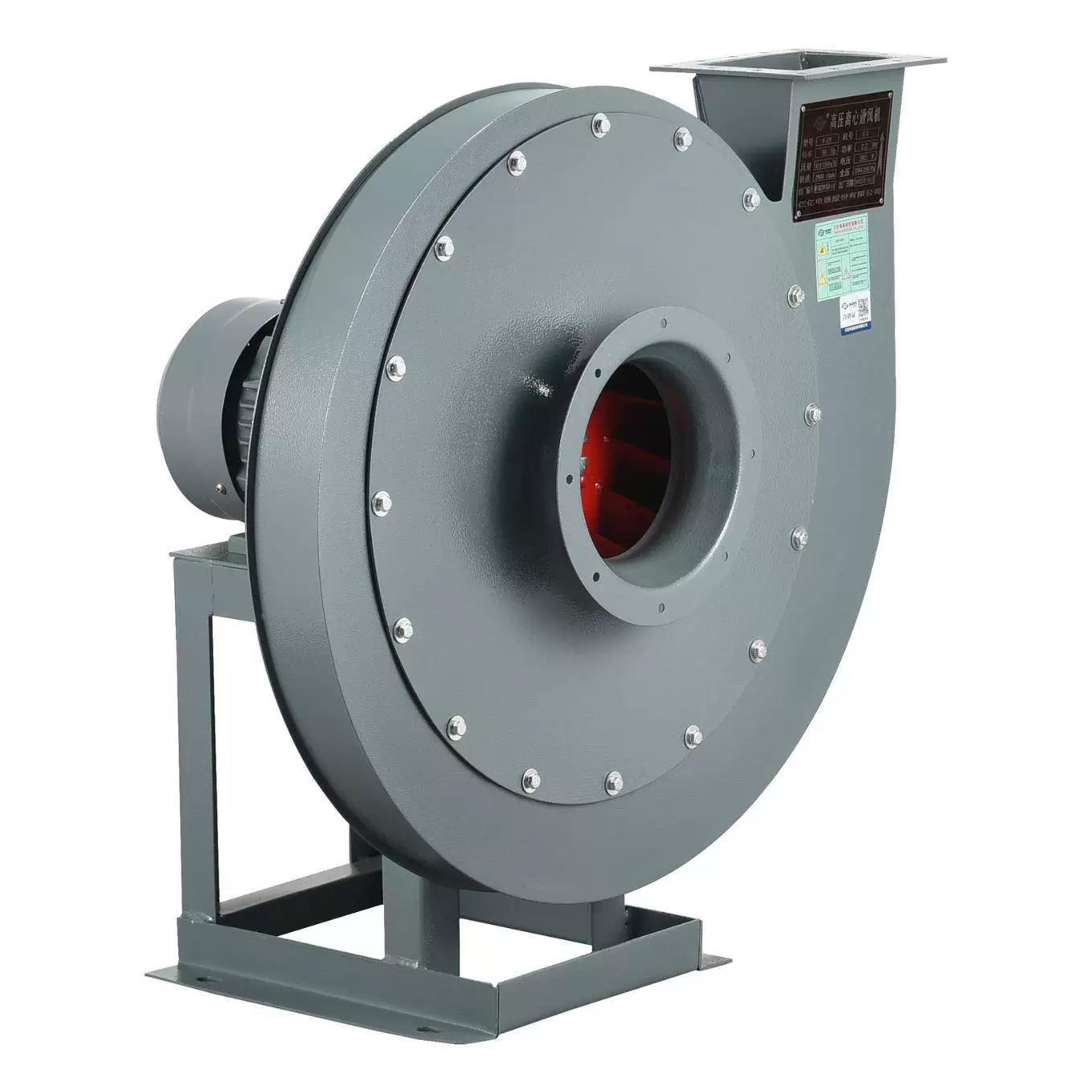 现货9-19no. 4A3kw工业锅炉鼓风机高压物料粉体抽送离心风机
