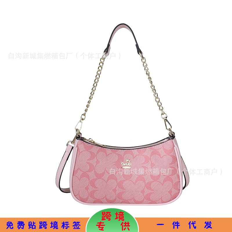 Ventas transfronterizas en caliente nuevas bolsas de brazo de mujer, bolsas de hombro, bolsas de mano de impresión casuales de moda para mujeres