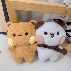 一二布布原创毛绒挂件磁铁贴贴包包挂件玩偶公仔书包挂饰情侣配饰