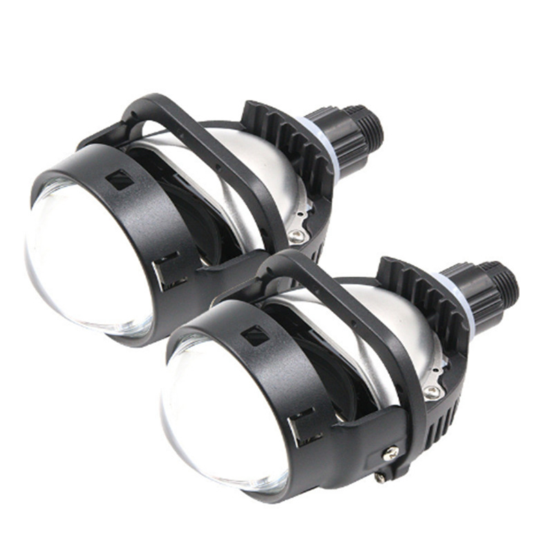 Auto LED delantero 2.5 LED lente de doble luz I5S 45W coche de conducción incorporado