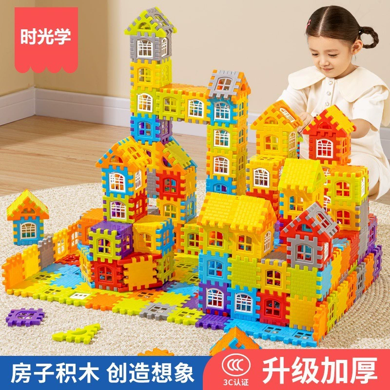 Большой дом-конструктор, игрушка для мальчиков, головоломка, 3–6 лет