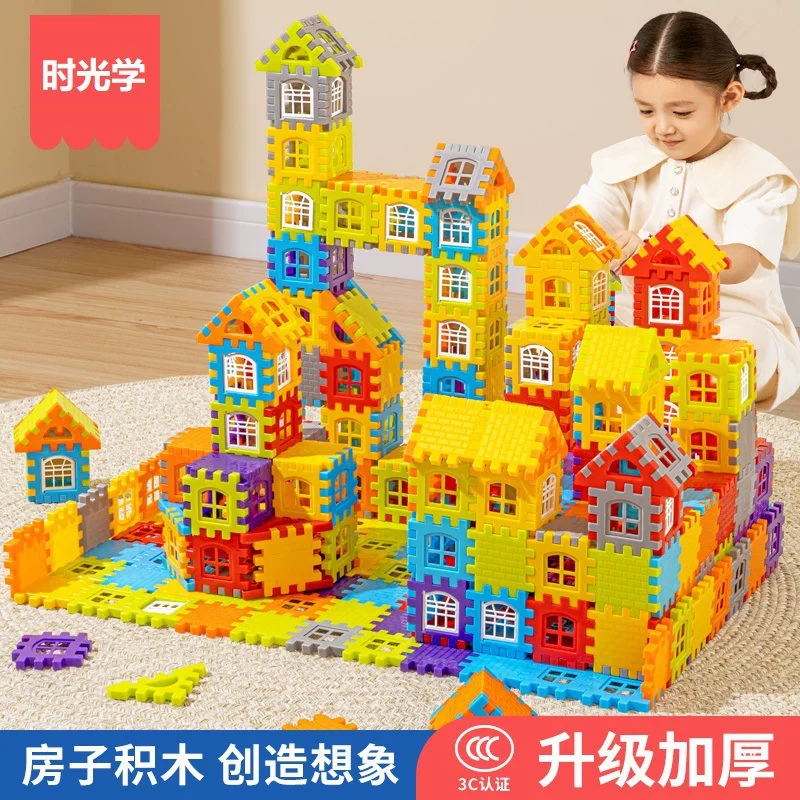 Большой дом-конструктор, игрушка для мальчиков, головоломка, 3–6 лет