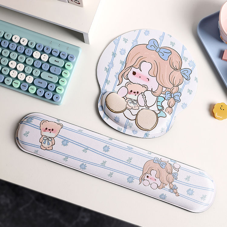 Alfombrillas de ratón transfronterizas, divertidas y variadas, reposamuñecas, alfombrillas de ratón de alta calidad con formas especiales, alfombrillas de ratón de dibujos animados para hombres y mujeres