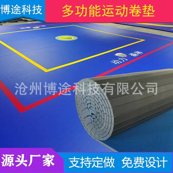Sale of Gymnastics, Yoga, Dance, Jump Rope Xpe Roll Mats for Martial Arts, Wrestling, Taekwondo, and Shock-Absorbing Protective Sports Mats