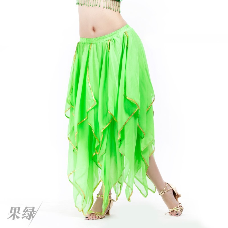 16 Leaf Skirt Belly Dance Chiffon Skirt Belly Dance Dance Skirt Belly Dance Performance Performance Skirt