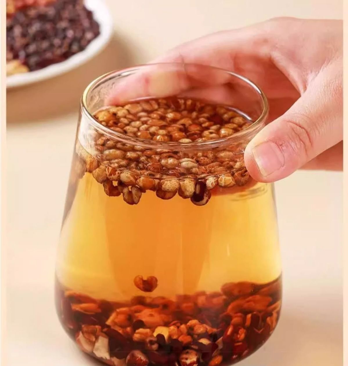 Red Bean Coix Seed Tea Chi Xiao Dou Yi Mi Cha 330g Canister Prepackaged Herbal Blend key features