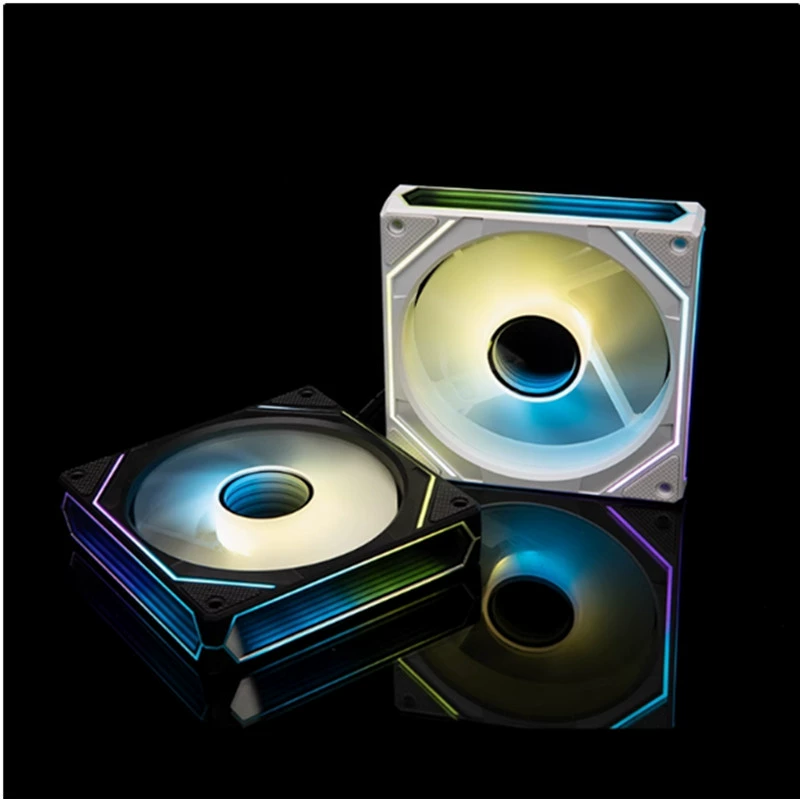 Prism 6PRO корпусной вентилятор PWM управление температурой ARGB вентилятор 12см тихий 5V3 игла настольное охлаждение