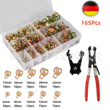 �羳 165PCS 6mm-22mm���\ȼ�͹܊ACPUȼ��ܛ�܊A�����M�ϼ�