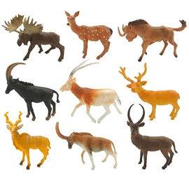 动植物仿真;恐龙玩具;搪胶公仔