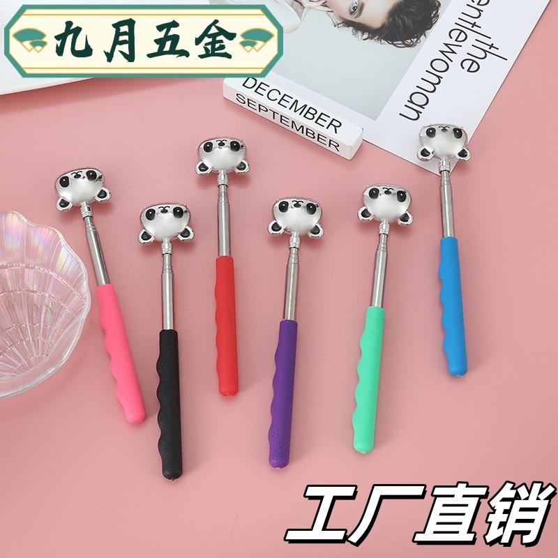 工場直販指紋ヤヤステンレス伸縮式かゆみマッサージャー、老人のためのかゆみかきくらべを求めていません|undefined