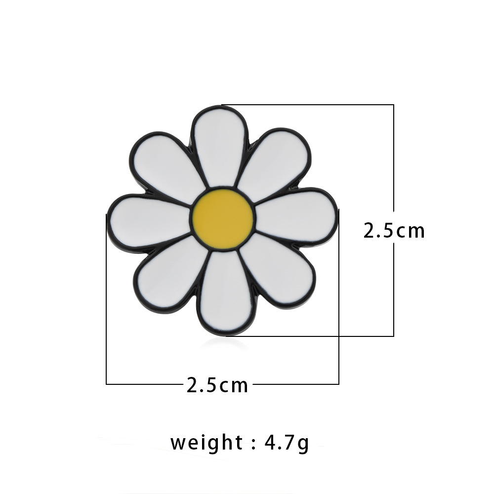 Wholesale Jewelry Smiley Chrysanthemum Rose Flower Brooch Set Nihaojewelry display picture 12