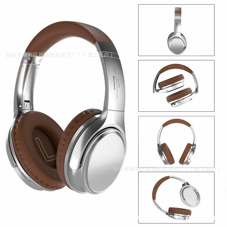 VJ901 американский ретро стиль беспроводные наушники Bluetooth 5.4, накладной головной держатель, разъем и кабель, прямые продажи с завода