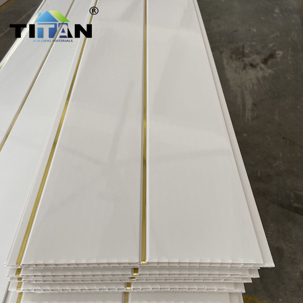 7mm * 25cm medio cóncavo laminado ondulado acabado integrado techo 2,8 kg/panel de pared de pvc cuadrado