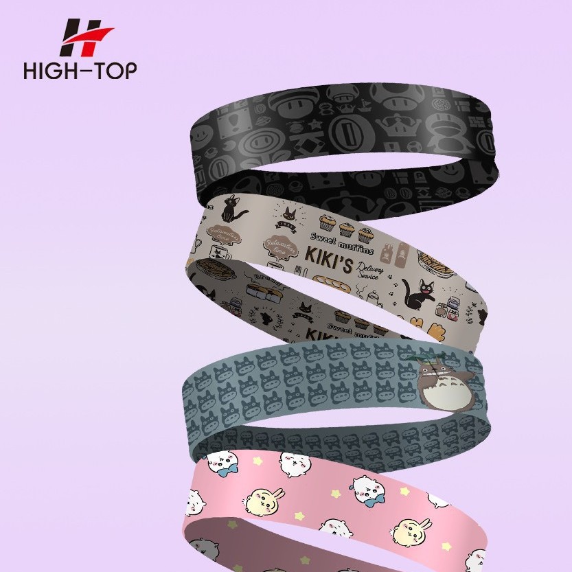 Factory Direct Sales Wholesale Sweat-Absorbent Summer Girls' Sports Running Headscarf Summer Yoga Fitness Headband