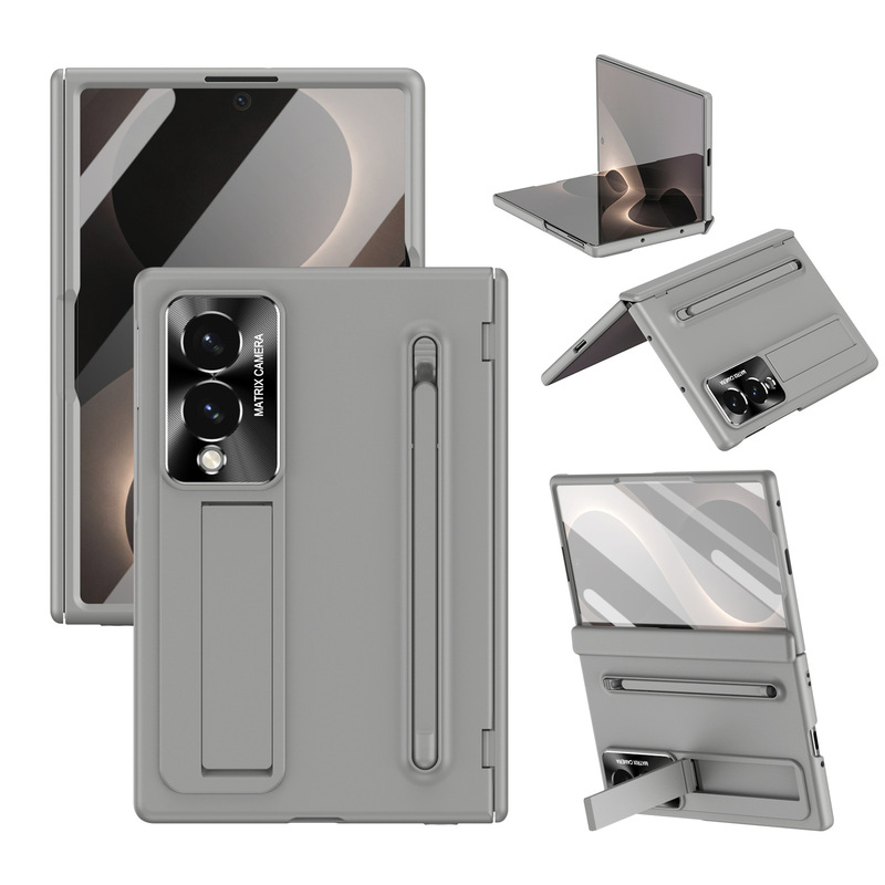 Suitable for Samsung Zfold8 Mobile Phone Case Fold8Ultra Foldable Pen Slot Shell and Film Integrated All-In-One Anti-Fall Protection