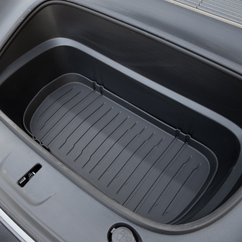 Suitable for Tesla Trunk Mat, New Version Model Y/3 Trunk Mat, Front Trunk Mat, Lower Layer Trunk Mat, Foreign Trade