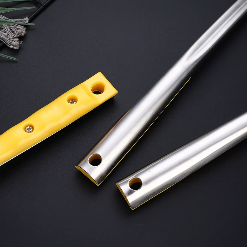 Non-magnetic stainless steel large drain kitchen cooking thickened long handle mesh colander oil drum large oil drain noodle spoon hot pot spoon