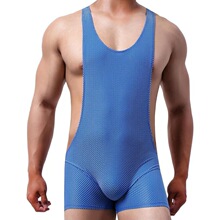 T 51792 Men's Stretch Nylon Bodysuit �˶������� ŷ���羳