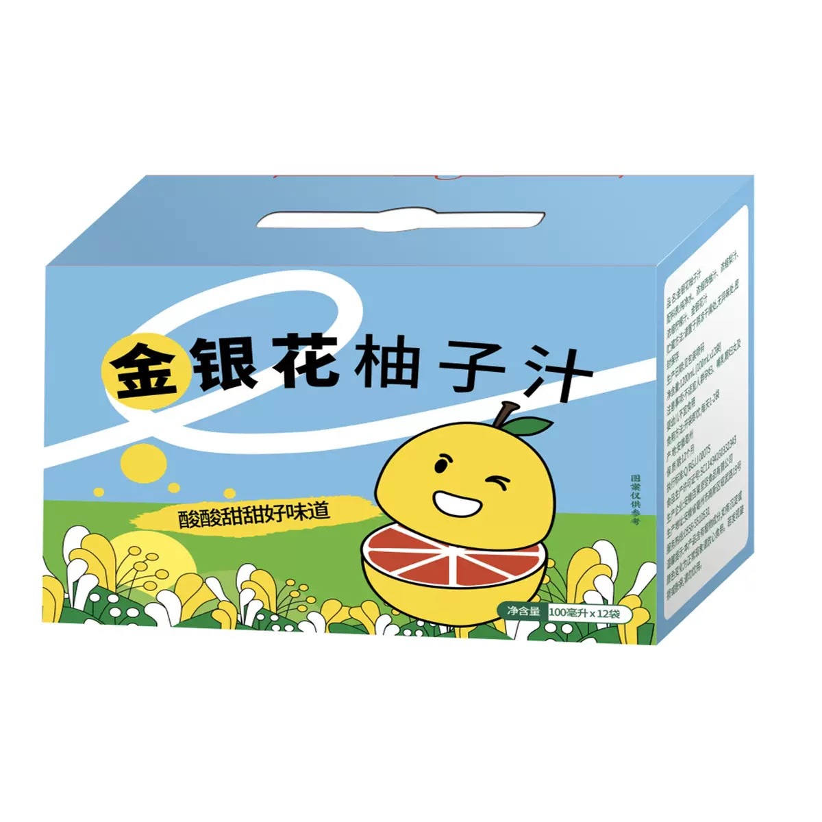 인동덩굴 자몽 주스 130ml/가방