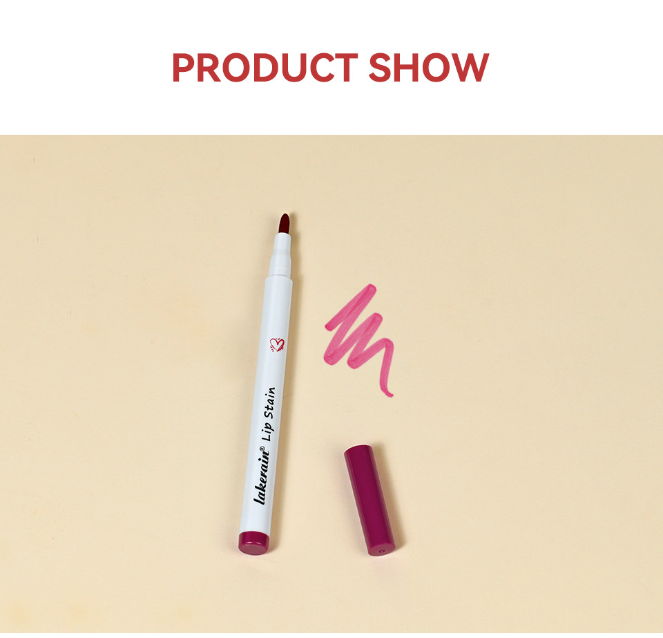 lakerain lip liner pen matte, not easy to stick to the cup, smooth lip liner pen undefined