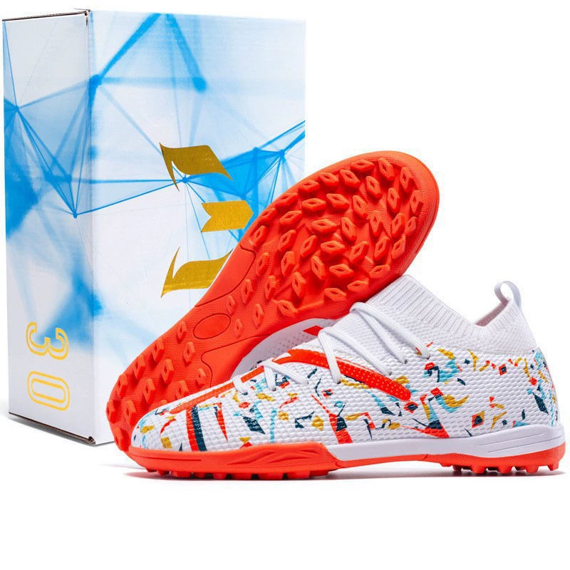 Трансграничные новые футбольные туфли для мужских и женских тренировок для взрослых