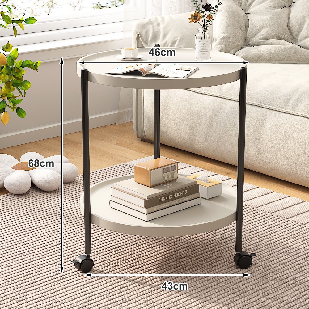 핫한 신제품【모바일 브레이크●더블 레이어 디스크] 유백색